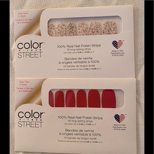 Color Street Set- pink peppercorn & Beijing Beauty